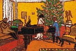 Rippl-Rónai József Karácsony című festménye